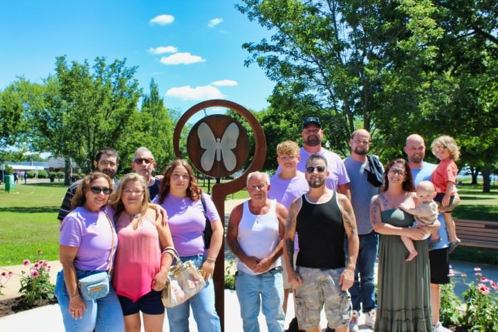 Butterfly Sculpture Dedication 032 II (Small)